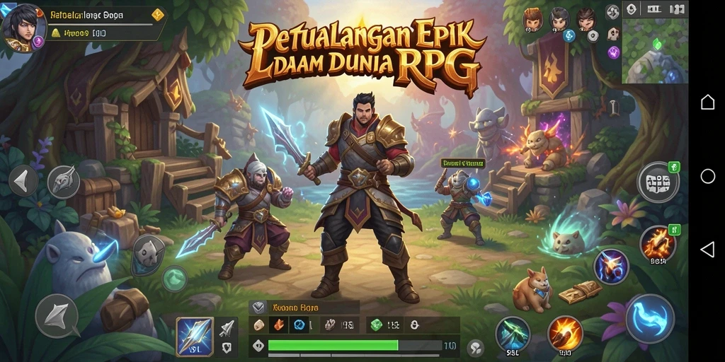 Tangkapan layar menunjukkan pertarungan epik dalam <strong>9SL</strong> dengan grafis menakjubkan.