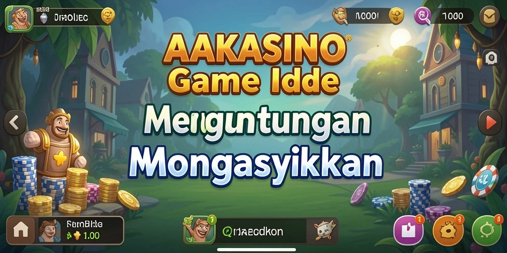 Tampilan menarik gameplay AAKASINO dengan elemen kasino yang menonjol.