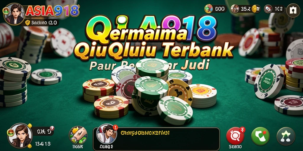 Tampilan gameplay menegangkan dari ASIA918 dalam permainan QiuQiu.