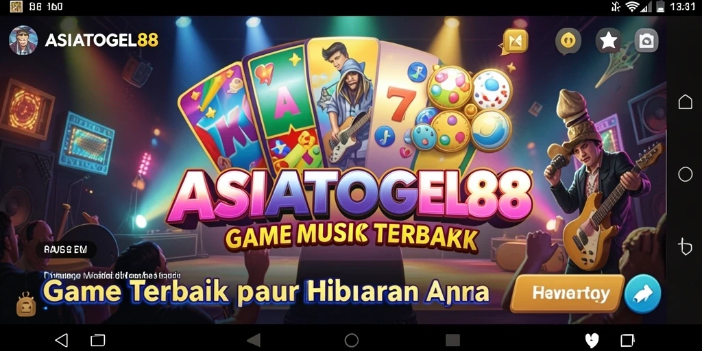 Tampilan gameplay ASIATOGEL88 yang menarik dan penuh warna.