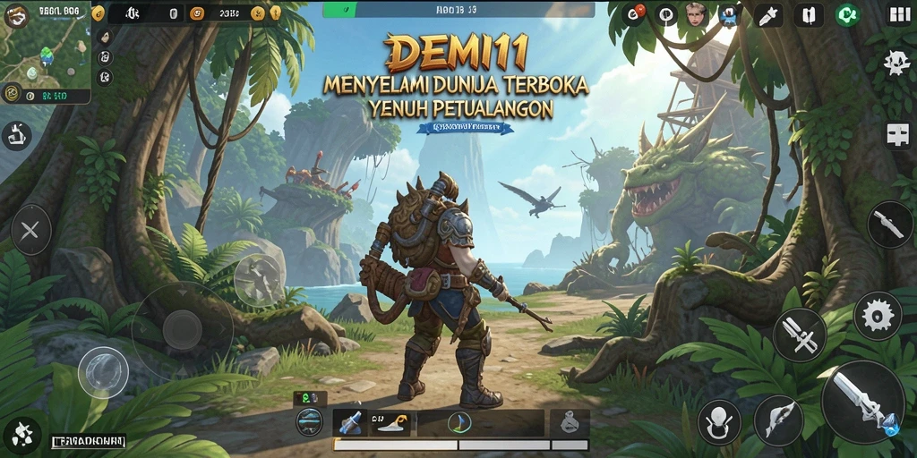 Screenshot menampilkan gameplay seru dan dinamis dalam dunia terbuka.