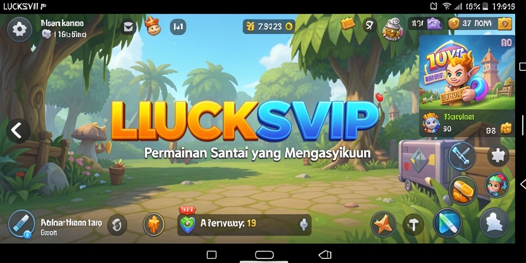 Tampilan gameplay LUCKSVIP yang menarik dan dinamis.