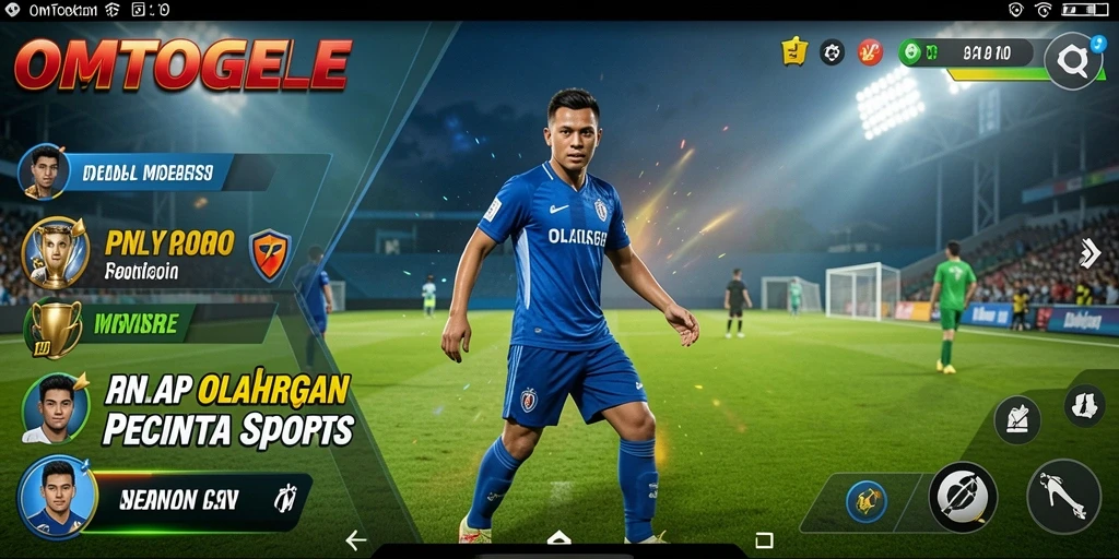Screenshot gameplay OMTOGEL menunjukkan pertarungan seru di lapangan.