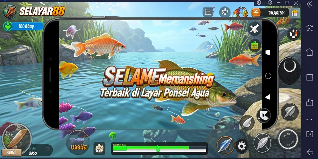 Tangkapan ikan besar dalam gameplay SELAYAR88 yang menarik.