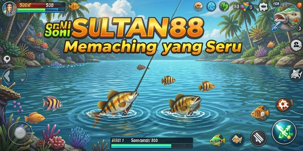 Tangkapan ikan spektakuler dalam gameplay SULTAN88.